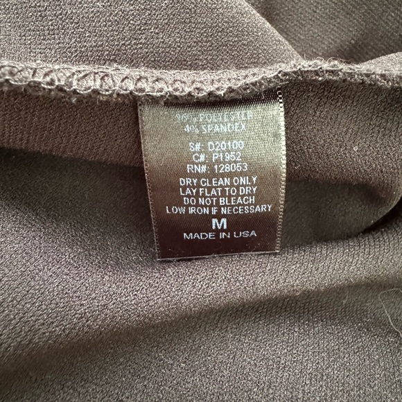 Black a-line skirt - Picture 5 of 5